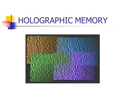 HOLOGRAPHIC MEMORY CONTENTS INTRODUCTION BACKGROUND KEYWORDS BASIC PRINCIPLES & COMPONENTS DATA RECORDING & DATA READING TECHNICAL PROBLEMS RESEARCH.