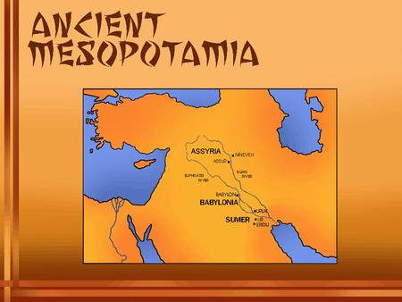 How Sumerian City-States Emerged In this activity you will learn about and respond to problems faced by people in ancient Mesopotamia, the region between.
