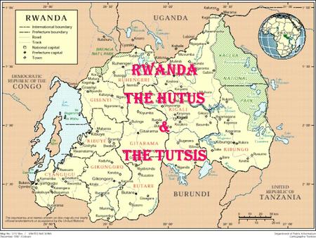 RWANDA THE HUTUS & THE TUTSIS. History of Violence Belgian colonists arrived in 1916 and saw two distinct groups Belgian colonists arrived in 1916 and.