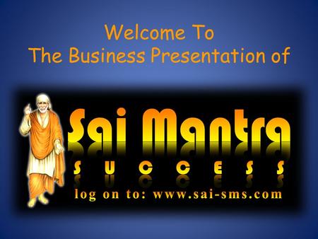 Welcome To The Business Presentation of