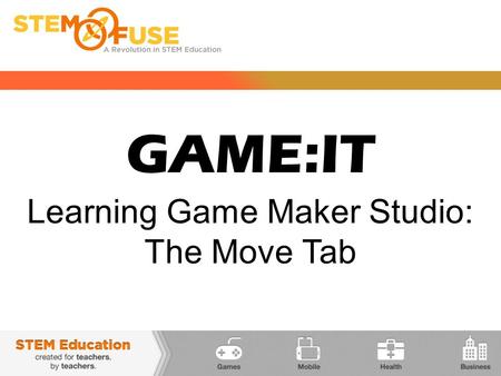 Learning Game Maker Studio: