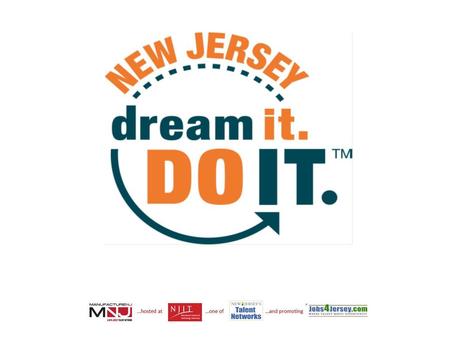 Dream It. Do It. A Partnership between NJBIA and MNJ Why Do It? What Is It? Next Steps?