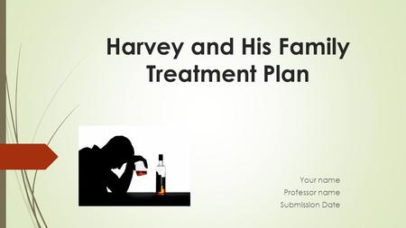 Harvey and His Family Treatment Plan Your name Professor name Submission Date.