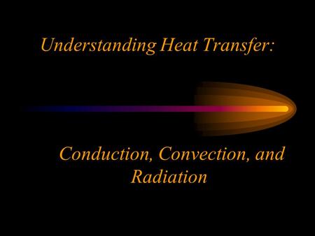 Understanding Heat Transfer: Conduction, Convection, and Radiation.