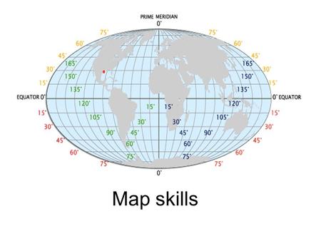 Map skills.