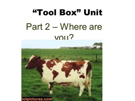 “Tool Box” Unit Part 2 – Where are you?. Global Grid Use the grid to give your coordinate address on earth Absolute Location vs relative location.