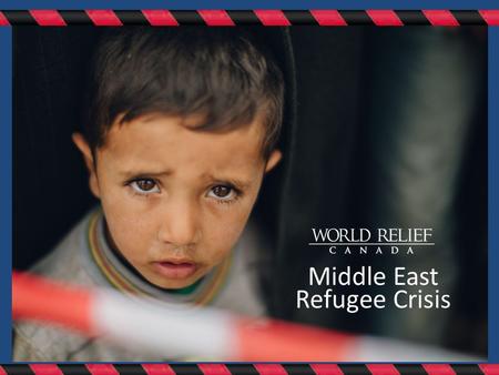 Middle East Refugee Crisis. STORIES THAT MUST BE HEARD.