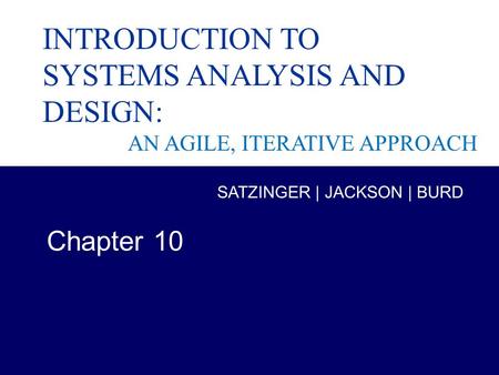 Systems Analysis and Design in a Changing World, 6th Edition