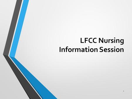 LFCC Nursing Information Session