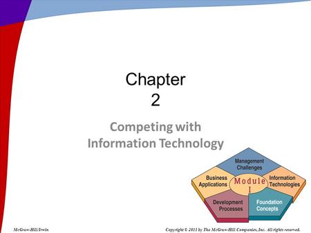 Competing with Information Technology