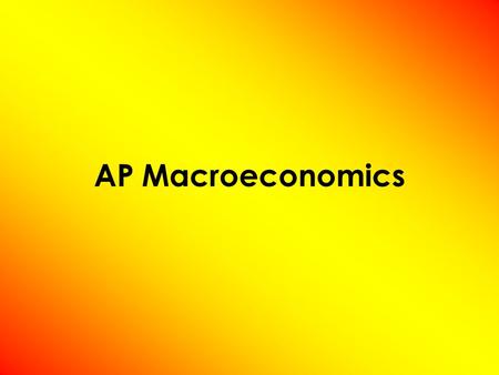 AP Macroeconomics. Measuring the Cost of Living Inflation ( π ) –occurs when the economy’s overall price level is rising. Inflation Rate ( π %) –the percentage.
