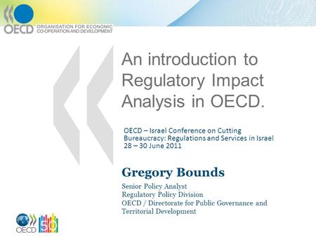 An introduction to Regulatory Impact Analysis in OECD.