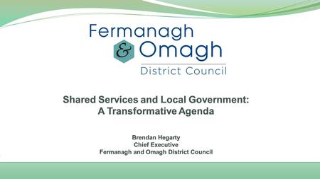 1 April 2015 – 11 New Councils New vision for Local Government: “ A thriving, dynamic local government that creates vibrant, healthy, prosperous, safe.