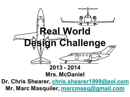 Real World Design Challenge