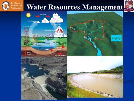 Water Resources Management. Drought Management & Water Harvesting Drought: Drought is condition of water deficit sufficient to have an adverse effect.