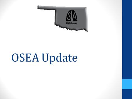 OSEA Update. Numbers Size of Database – 402 2015 Membership renewals – 252 Eastern/Central – 44%/58% Spring Conference attendees 178 registered 33 exhibitor.