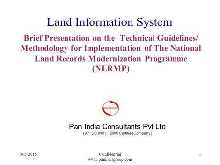 Pan India Presentation for NICSI-Delhi
