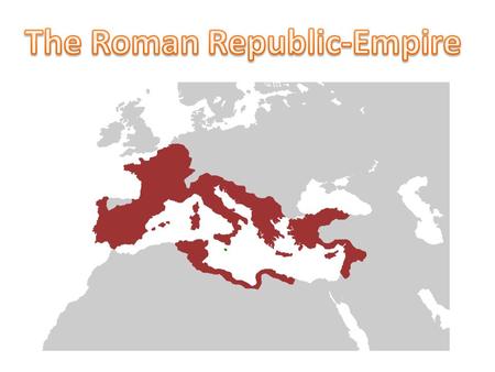It began with the overthrow of the Roman monarchy, traditionally dated around 509 BC, and its replacement by a government headed by two consuls, elected.