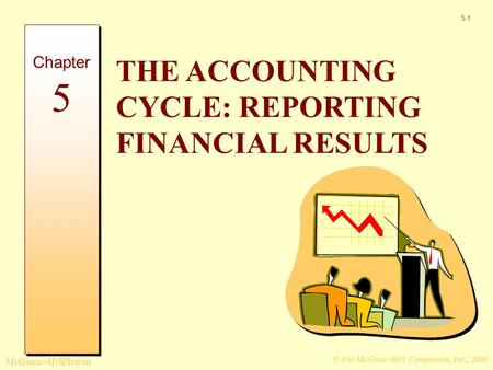 © The McGraw-Hill Companies, Inc., 2005 McGraw-Hill/Irwin 5-1 THE ACCOUNTING CYCLE: REPORTING FINANCIAL RESULTS Chapter 5.