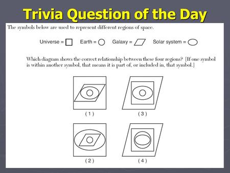 Trivia Question of the Day. Astronomy Picture of the Day Astronomy Picture of the Day.