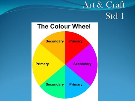 Topic: PRIMARY AND SECONDARY COLOURS The basic principles of colour, theory and design are simple. One highly effective way of teaching this topic on.