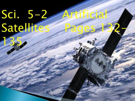 Sci Artificial Satellites    Pages