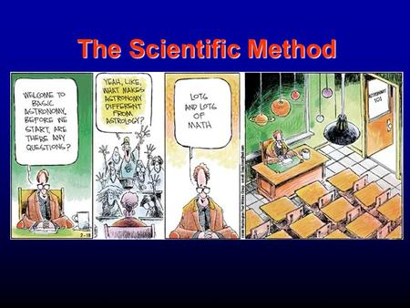 The Scientific Method. Goal What is the scientific method? What does the scientific method assume? Does the scientific method work? What is not a scientific.
