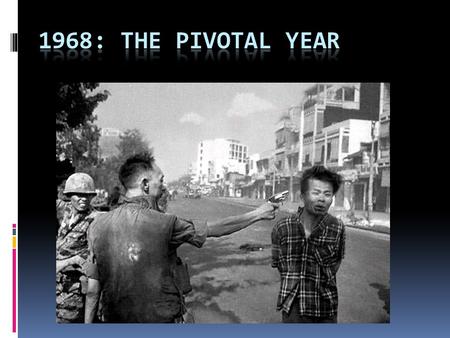 1968: The Pivotal Year.
