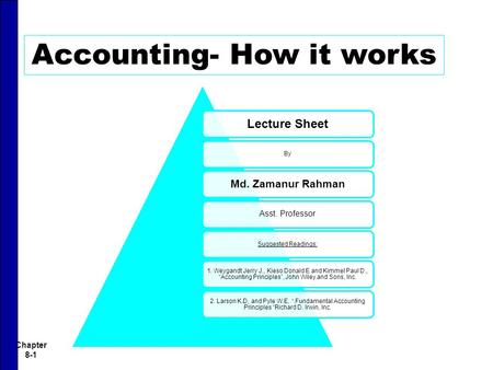 Accounting- How it works