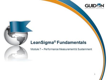 LeanSigma® Fundamentals