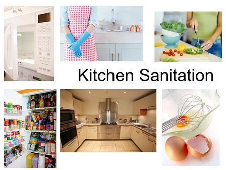 Kitchen Sanitation.