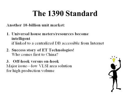 The 1390 Standard. 5. Conditions and Assumptions.