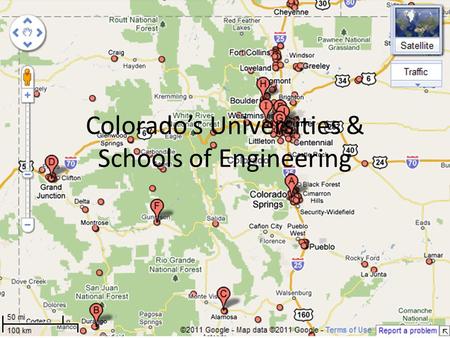 Colorado’s Universities & Schools of Engineering.