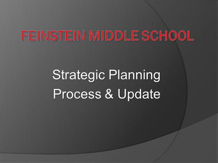 Strategic Planning Process & Update. PLC NORMS Responsible Actively Participate Respectful No side bar conversations Reliable Start and end meetings on.