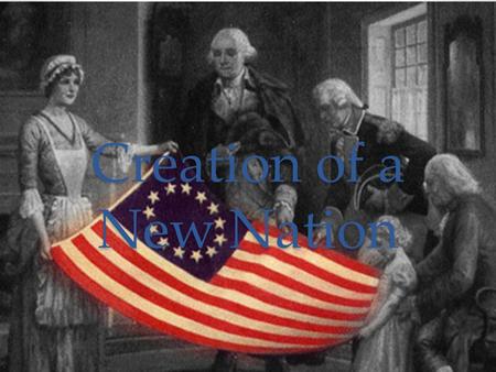 Creation of a New Nation. Aim: What were the weaknesses with the Articles of Confederation? Background: o Issue: What would be the relationship between.