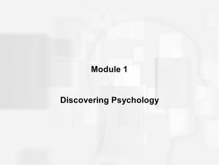 Module 1 Discovering Psychology. INTRODUCTION Growing up in a strange world –Autism especially __________ or ________development in social interactions,