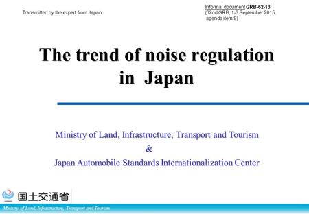 Measures for reducing vehicle noise