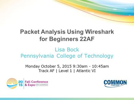 Packet Analysis Using Wireshark for Beginners 22AF