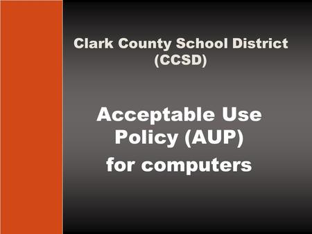 Clark County School District (CCSD)
