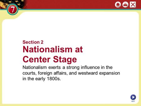 Nationalism at Center Stage