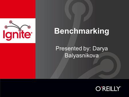 Benchmarking Presented by: Darya Balyasnikova. What is Benchmarking? Comparative method for firms based on best practices in the industry Reference point.