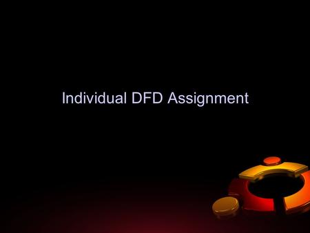 Individual DFD Assignment