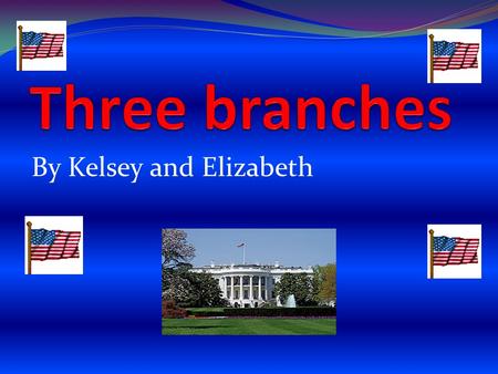 Three branches By Kelsey and Elizabeth.