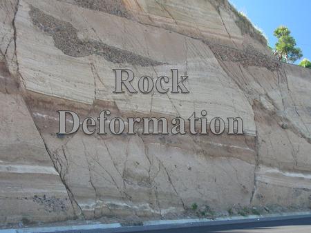 Rock Deformation.