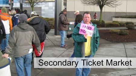 Secondary Ticket Market