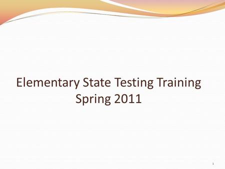 Elementary State Testing Training Spring 2011 1. MCA – Estimated Times Estimated Times for Reading MCA-IIs GradeSubject Minutes per Segment (Student Work.