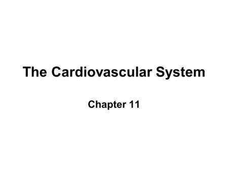 The Cardiovascular System Chapter 11. Heart is two pumps in one: Right side – pulmonary circulation Left side – systemic circulation Heart→ Arteries →