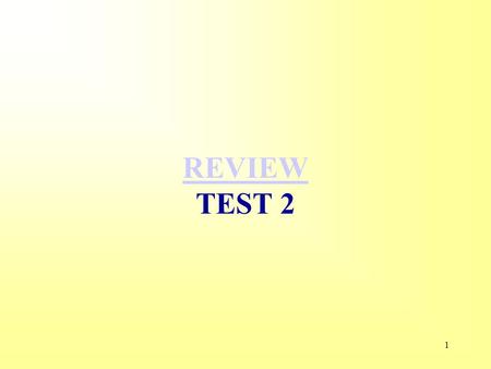 1 REVIEW REVIEW TEST 2. 2 1. Find the derivative for y = 3x 2 + 5x - 7 A. y’ = 3x + 5C. y’ = 6x C. y’ = 6x + 5D. y’ = 6x + 5 - 7 E. None of the above.