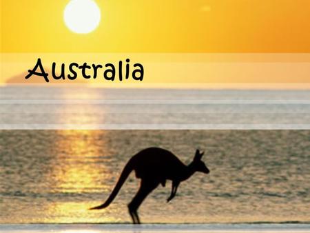  Australia is located in the southern hemisphere.  It is the 6 th largest country as well as the smallest continent in the world. (2,941,299 sq mi)