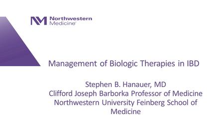 Management of Biologic Therapies in IBD